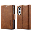 LC.IMEEKE RFID Anti-theft Leather Phone Case, For Galaxy Z Fold8 5G, For Galaxy Z Fold8 Ultra 5G, For Galaxy Z Flip8 5G, For Samsung Galaxy Z Flip6 / Flip7 FE, For Samsung Galaxy Z Fold7 5G, For Samsung Galaxy Z Flip7 5G