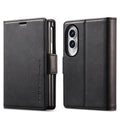 LC.IMEEKE RFID Anti-theft Leather Phone Case, For Galaxy Z Fold8 5G, For Galaxy Z Fold8 Ultra 5G, For Galaxy Z Flip8 5G, For Samsung Galaxy Z Flip6 / Flip7 FE, For Samsung Galaxy Z Fold7 5G, For Samsung Galaxy Z Flip7 5G