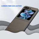 Ultra-thin Carbon Fiber Texture Printing Phone Case, For Samsung Galaxy Z Flip5