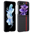 Ultra-thin Carbon Fiber Texture Printing Phone Case, For Samsung Galaxy Z Flip5
