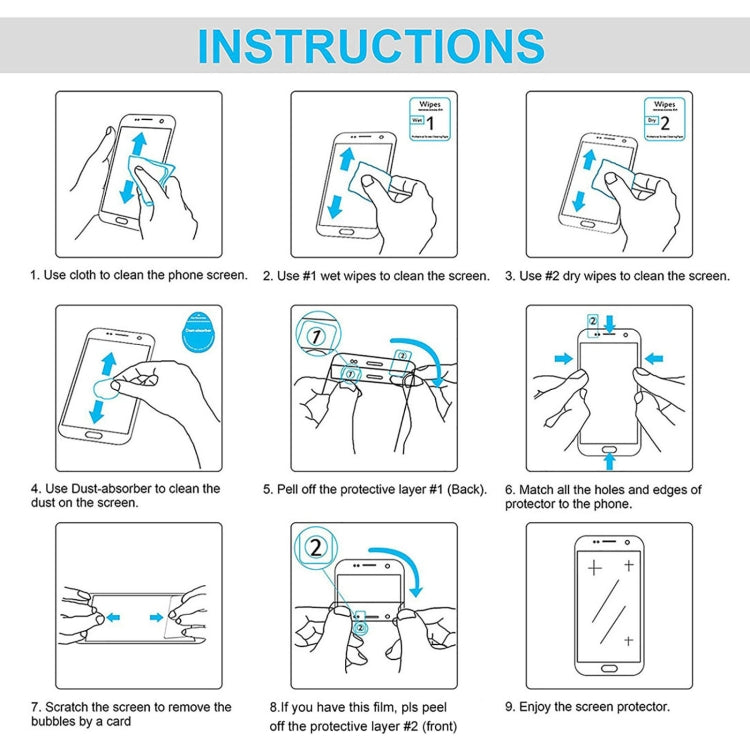 For Samsung Galaxy Tab S10+ 12.4 Tempered Glass Screen Protector