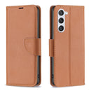 For Samsung Galaxy A35 Litchi Texture Pure Colour Flip Leather wallet Phone Case