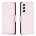 For Samsung Galaxy S24 5G Litchi Texture Pure Colour Flip Leather Phone Case