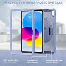 For iPad Air 2/ Air 1 Pro 11 inch Heavy Duty Hybrid Tablet Case with Handle & Strap