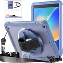 For iPad Air 2/ Air 1 Pro 11 inch Heavy Duty Hybrid Tablet Case with Handle & Strap