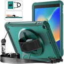 For iPad Air 2/ Air 1 Pro 11 inch Heavy Duty Hybrid Tablet Case with Handle & Strap