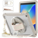 For iPad Air 2/ Air 1 Pro 11 inch Heavy Duty Hybrid Tablet Case with Handle & Strap