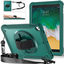 For iPad Air 2/ Air 1 Pro 11 inch Heavy Duty Hybrid Tablet Case with Handle & Strap