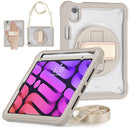 For iPad Air 2/ Air 1 Pro 11 inch Heavy Duty Hybrid Tablet Case with Handle & Strap