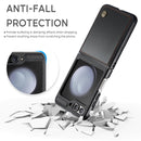 For Samsung Galaxy Z Flip 5 Caseme Litchi Texture RFID Anti-theft Leather Phone Case