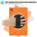 For Lenovo P11 Silicone Hybrid PC Tablet Case with Grip & Shoulder Strap