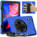 For Lenovo P11 Silicone Hybrid PC Tablet Case with Grip & Shoulder Strap