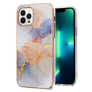 For iPhone 15 Electroplating Pattern IMD TPU Shockproof Case