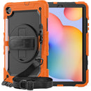 For Samsung Galaxy Tab S6 Lite P610 ShockproofShockproof Case with Holder & Shoulder Strap& Pen Holder
