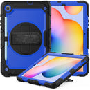 For Samsung Galaxy Tab S6 Lite P610 ShockproofShockproof Case with Holder & Shoulder Strap& Pen Holder