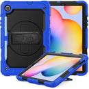 For Samsung Galaxy Tab S6 Lite P610 ShockproofShockproof Case with Holder & Shoulder Strap& Pen Holder