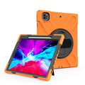 for iPad 12.9 inch 2020 Shockproof with stand & Shoulder Strap Pen Slot