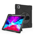 for iPad 12.9 inch 2020 Shockproof with stand & Shoulder Strap Pen Slot