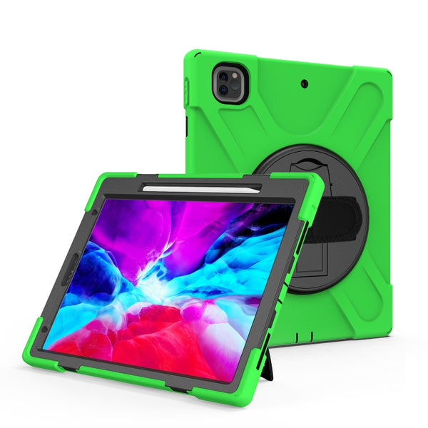 For Samsung Galaxy Tab S6 Lite P610 Shockproof Protective Case with stand & Shoulder Strap & Hand Strap & Pen Holder