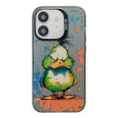 Animal Pattern Oil Painting Series PC + TPU Phone Case, For iPhone 12