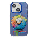 Animal Pattern Oil Painting Series PC + TPU Phone Case, For iPhone 13