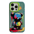 Animal Pattern Oil Painting Series PC + TPU Phone Case, For iPhone 15 Pro
