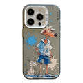 Animal Pattern Oil Painting Series PC + TPU Phone Case, For iPhone 15 Pro