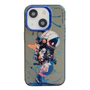 Animal Pattern Oil Painting Series PC + TPU Phone Case, For iPhone 15