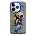 Animal Pattern Oil Painting Series PC + TPU Phone Case, For iPhone 11 Pro Max
