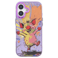 Animal Pattern Oil Painting Series PC + TPU Phone Case, For iPhone 16 Plus
