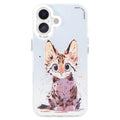 Animal Pattern Oil Painting Series PC + TPU Phone Case, For iPhone 16 Plus