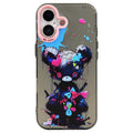 Animal Pattern Oil Painting Series PC + TPU Phone Case, For iPhone 16 Plus