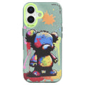 Animal Pattern Oil Painting Series PC + TPU Phone Case, For iPhone 17