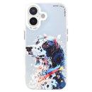 Animal Pattern Oil Painting Series PC + TPU Phone Case, For iPhone 17