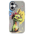 Animal Pattern Oil Painting Series PC + TPU Phone Case, For iPhone 17