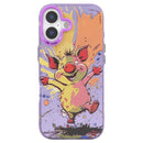 Animal Pattern Oil Painting Series PC + TPU Phone Case, For iPhone 17