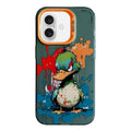 Animal Pattern Oil Painting Series PC + TPU Phone Case, For iPhone Air