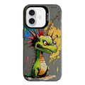 Animal Pattern Oil Painting Series PC + TPU Phone Case, For iPhone Air