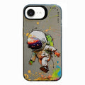 Animal Pattern Oil Painting Series PC + TPU Phone Case, For iPhone 17e / 16e