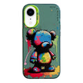Animal Pattern Oil Painting Series PC + TPU Phone Case, For iPhone XR