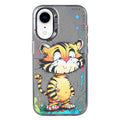 Animal Pattern Oil Painting Series PC + TPU Phone Case, For iPhone XR