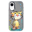 Animal Pattern Oil Painting Series PC + TPU Phone Case, For iPhone XR
