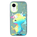 Animal Pattern Oil Painting Series PC + TPU Phone Case, For iPhone XR