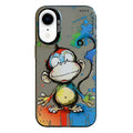 Animal Pattern Oil Painting Series PC + TPU Phone Case, For iPhone XR