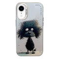 Animal Pattern Oil Painting Series PC + TPU Phone Case, For iPhone XR