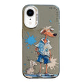 Animal Pattern Oil Painting Series PC + TPU Phone Case, For iPhone XR