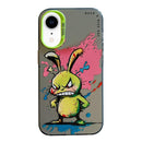 Animal Pattern Oil Painting Series PC + TPU Phone Case, For iPhone XR