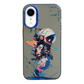 Animal Pattern Oil Painting Series PC + TPU Phone Case, For iPhone XR