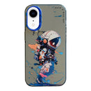 Animal Pattern Oil Painting Series PC + TPU Phone Case, For iPhone XR