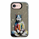 Animal Pattern Oil Painting Series PC + TPU Phone Case, For iPhone 6s / 6